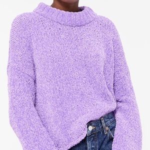 URBAN OUTFITTERS PURPLE MOCK NECK SWEATER